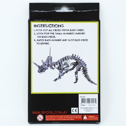 Build Your Own Dinosaur-Triceratops