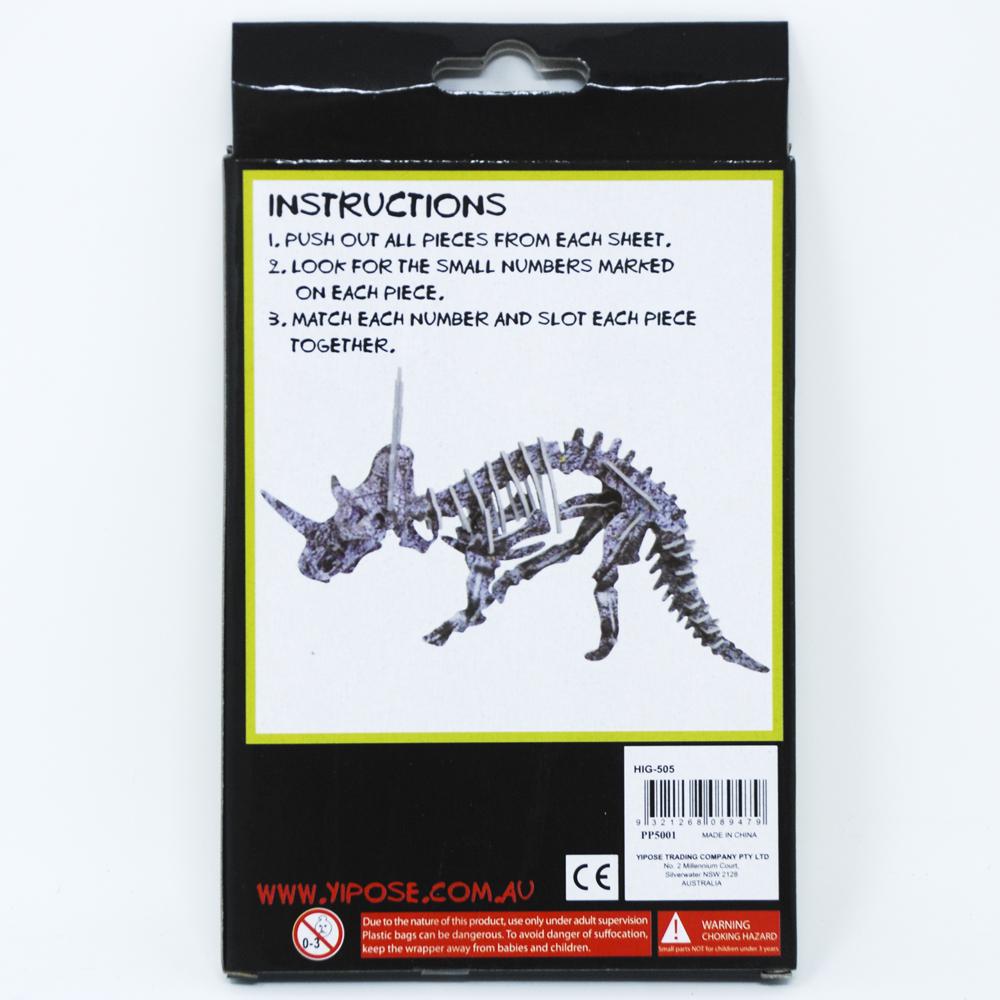 Build Your Own Dinosaur-Triceratops
