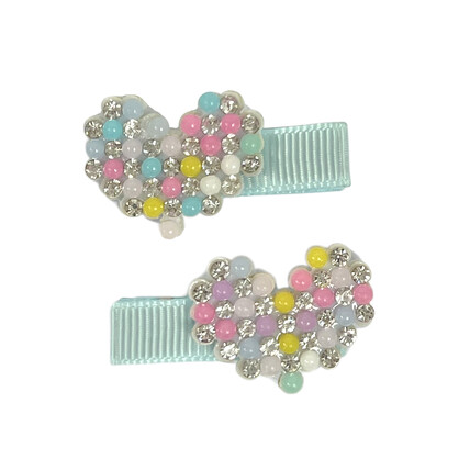 Pearl Rhinestone Hair Clip