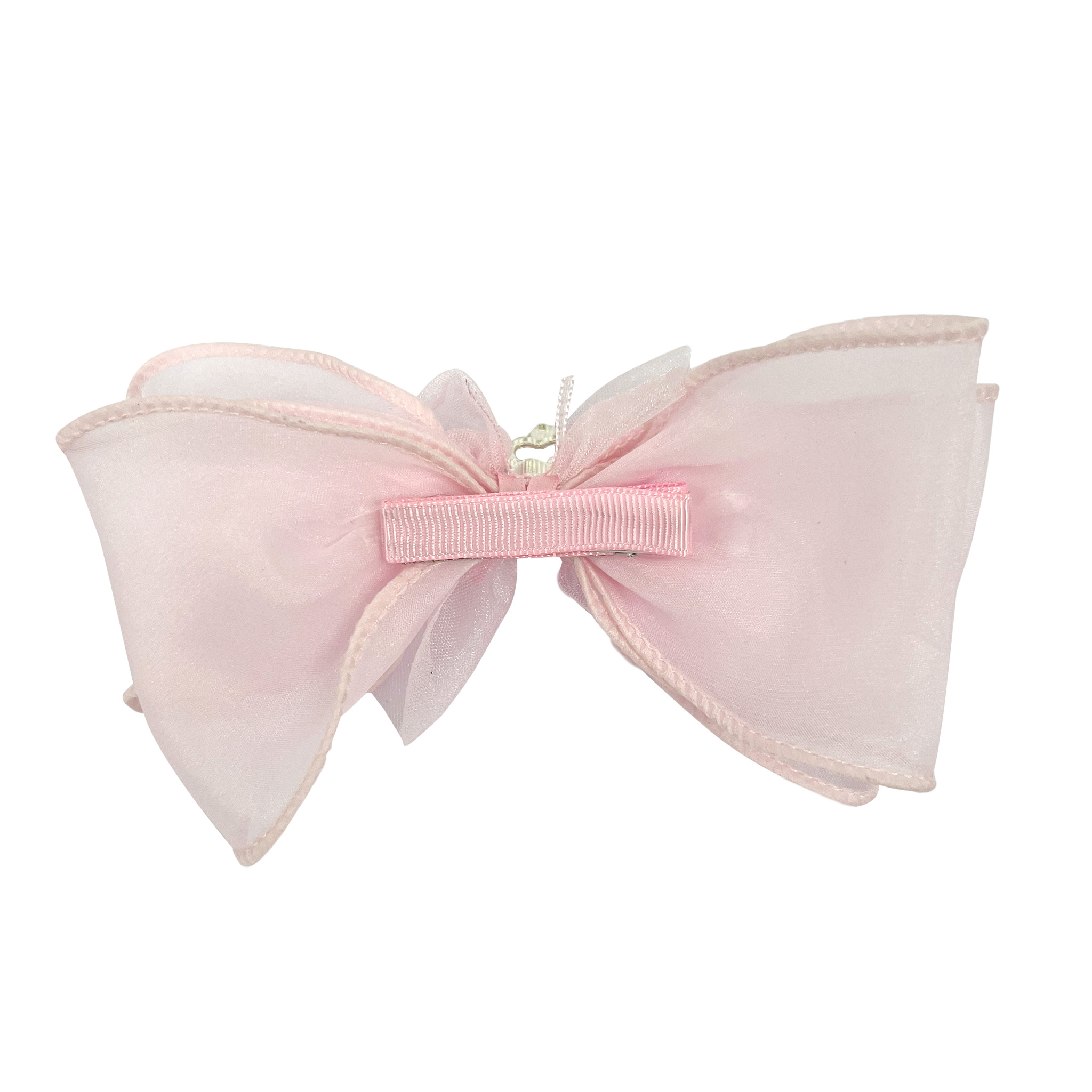 Rhinestone Crown Bow Hair Clip