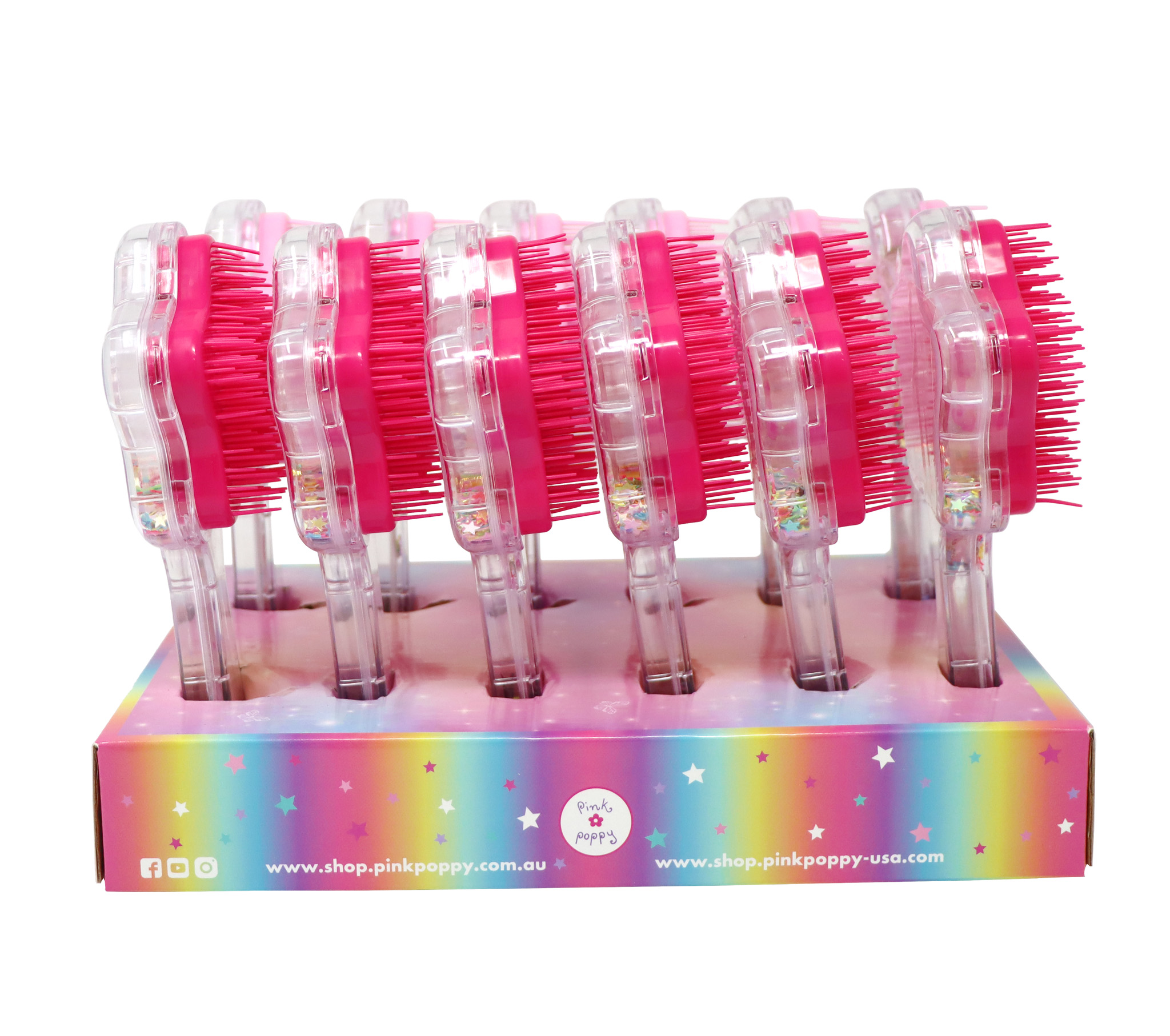 Enchanted Mermaid & Dazzling Butterfly Hair Brush