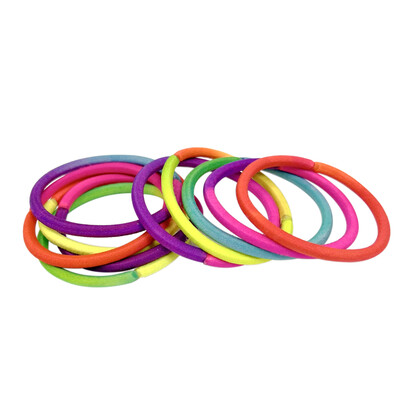 Two-Tone Hair Elastics