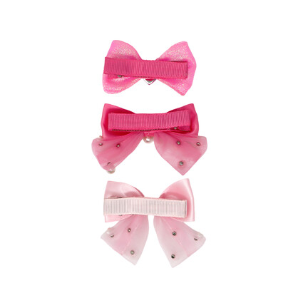 Dance Bow Hair Clips