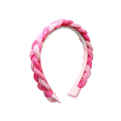 Braided Glitter Headband