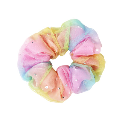 Rainbow Scrunchie