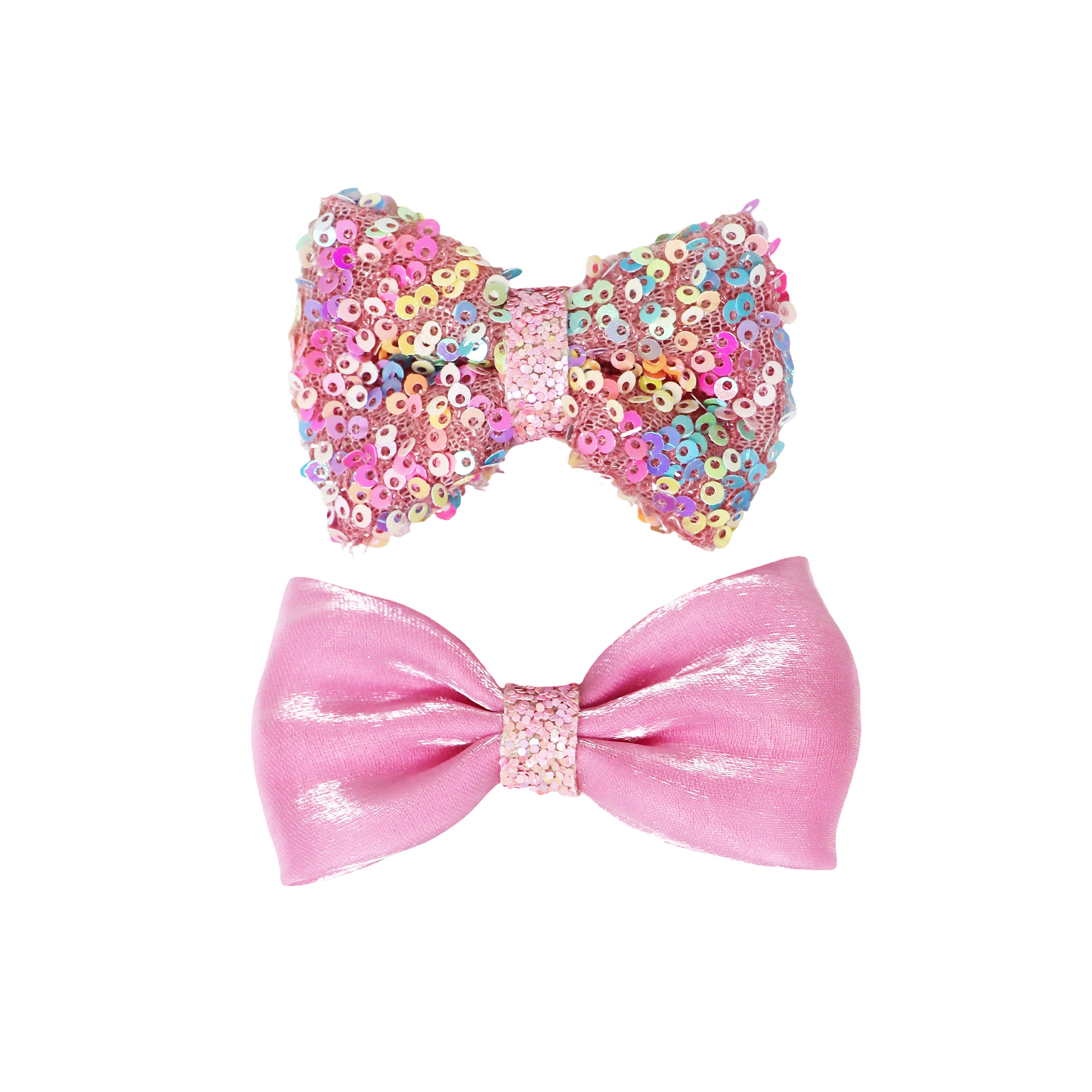Bow Hair Clip Set