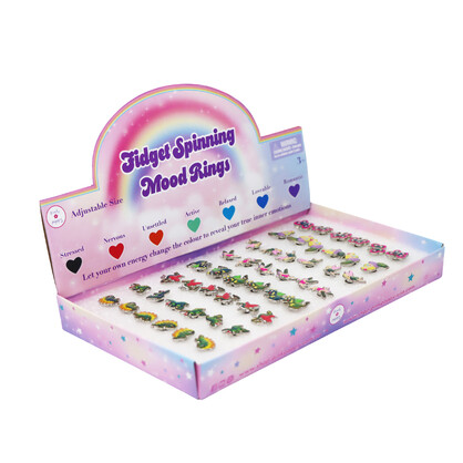 Fidget Spinning Mood Ring