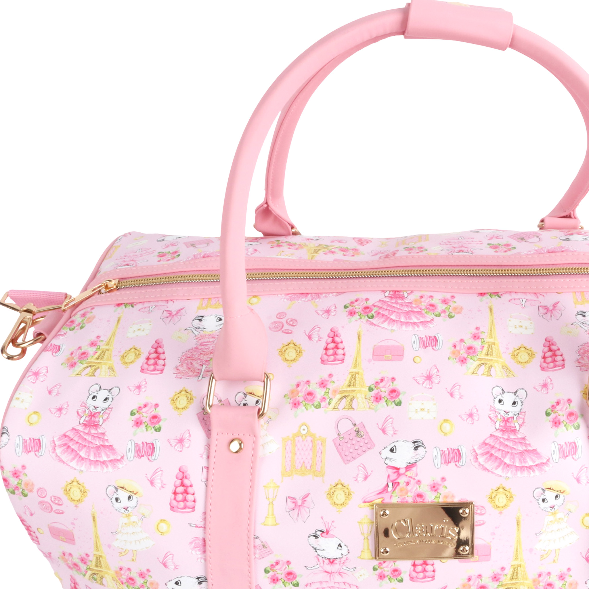Claris the Chicest Mouse in Paris Duffle Bag