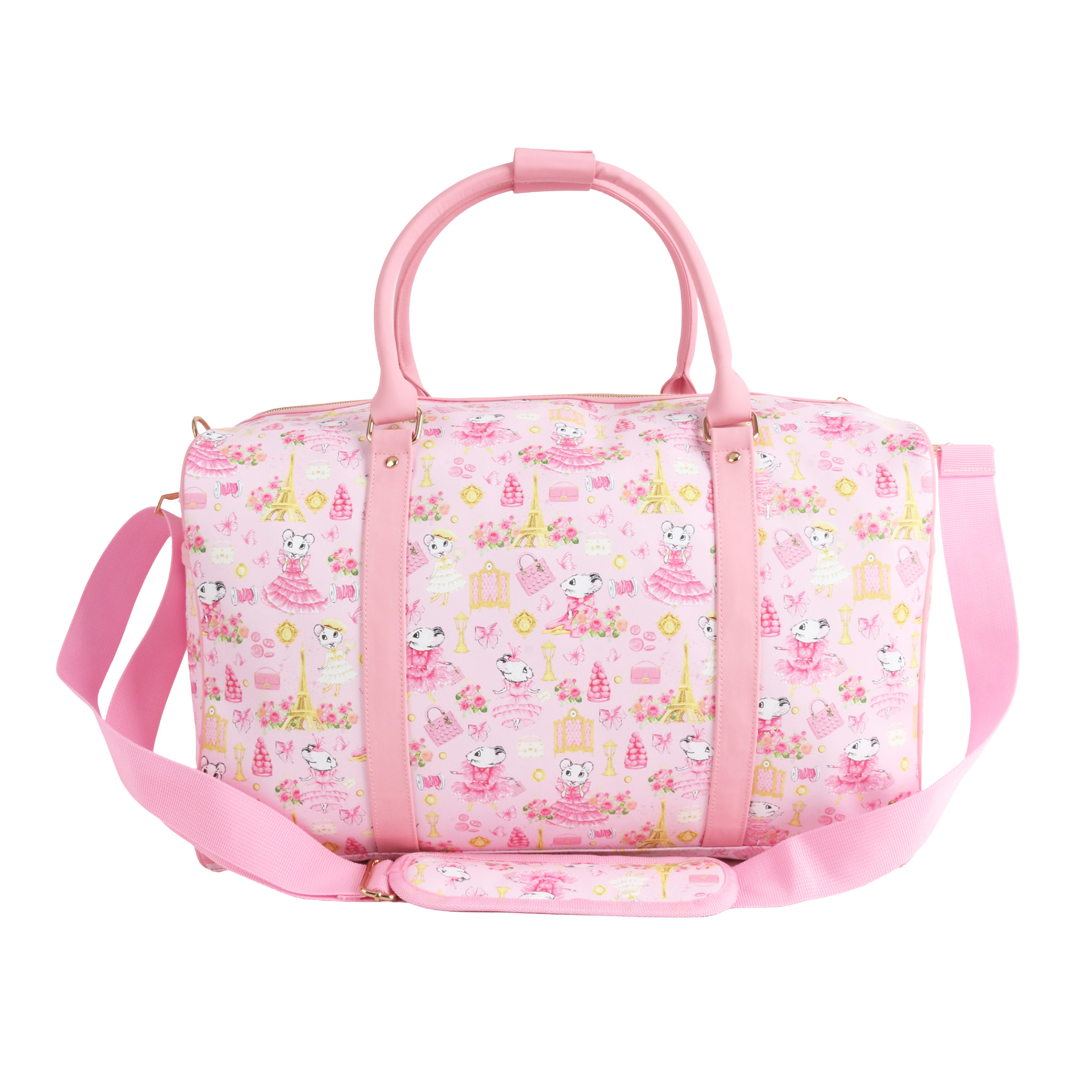 Claris the Chicest Mouse in Paris Duffle Bag