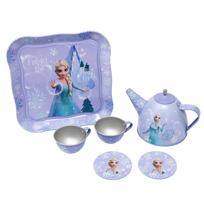 Disney Frozen Elsa Magic Touch Picnic Basket Tea Set