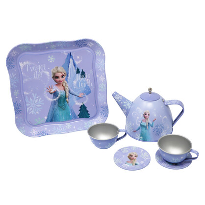 Disney Frozen Elsa Magic Touch Picnic Basket Tea Set