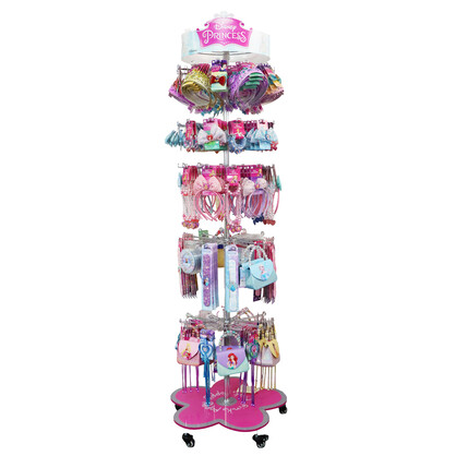 Disney Princess AW2026 60 Hook Display Floor Stand