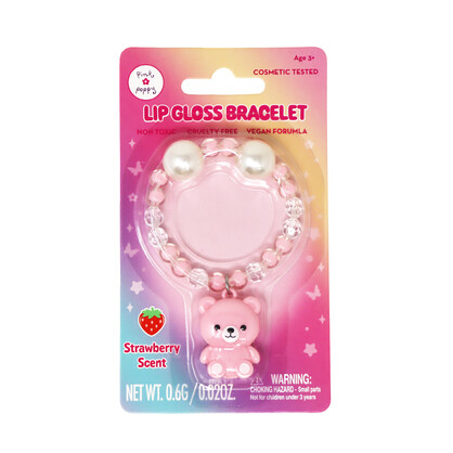 Lip Gloss Bracelet Bear