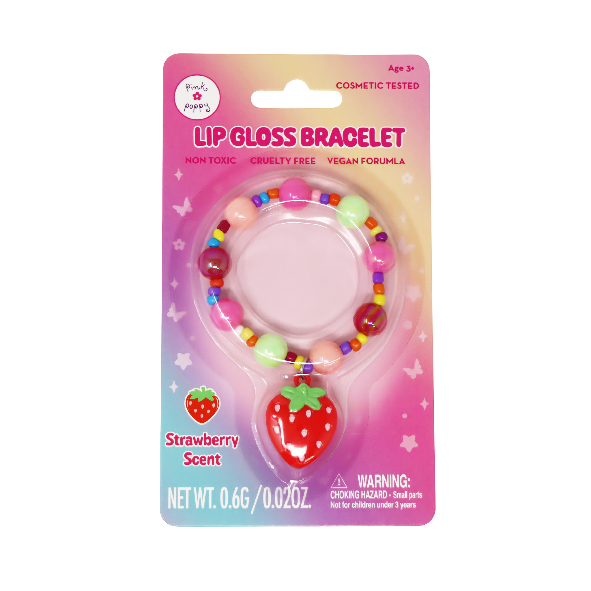 Lip Gloss Bracelet Strawberry