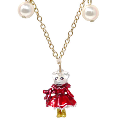 Claris Holiday Heist Charm Necklace
