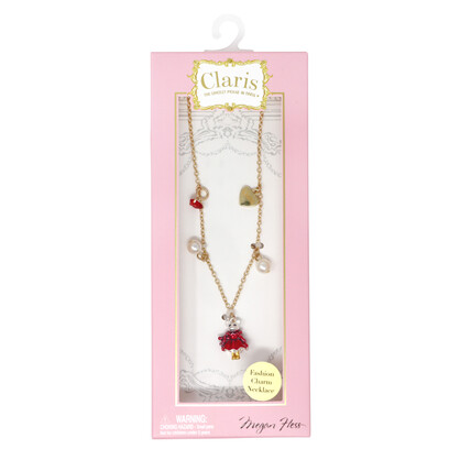 Claris Holiday Heist Charm Necklace