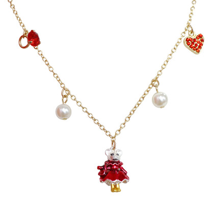 Claris Holiday Heist Charm Necklace