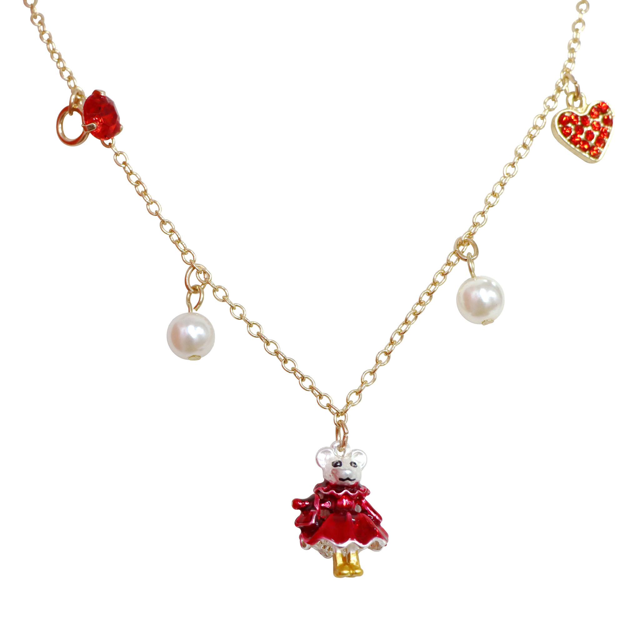 Claris Holiday Heist Charm Necklace