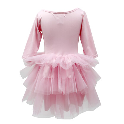 Claris Fashion Print Tulle Dress (Size 5-6)