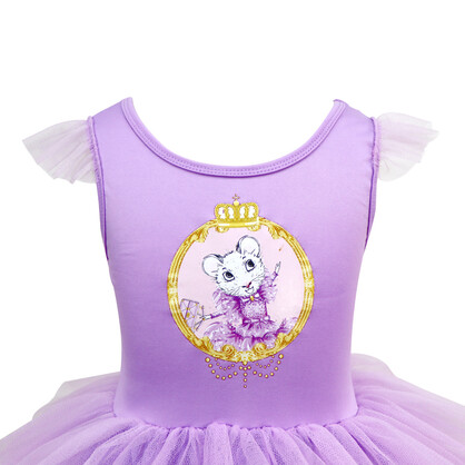 Claris The Secret Crown Fashion Dress in Lilac (Size 3-4)