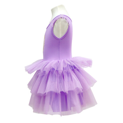 Claris The Secret Crown Fashion Dress in Lilac (Size 3-4)