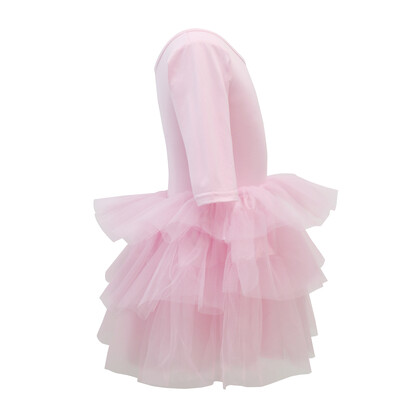 Claris Fashion Print Tulle Dress (Size 3-4)
