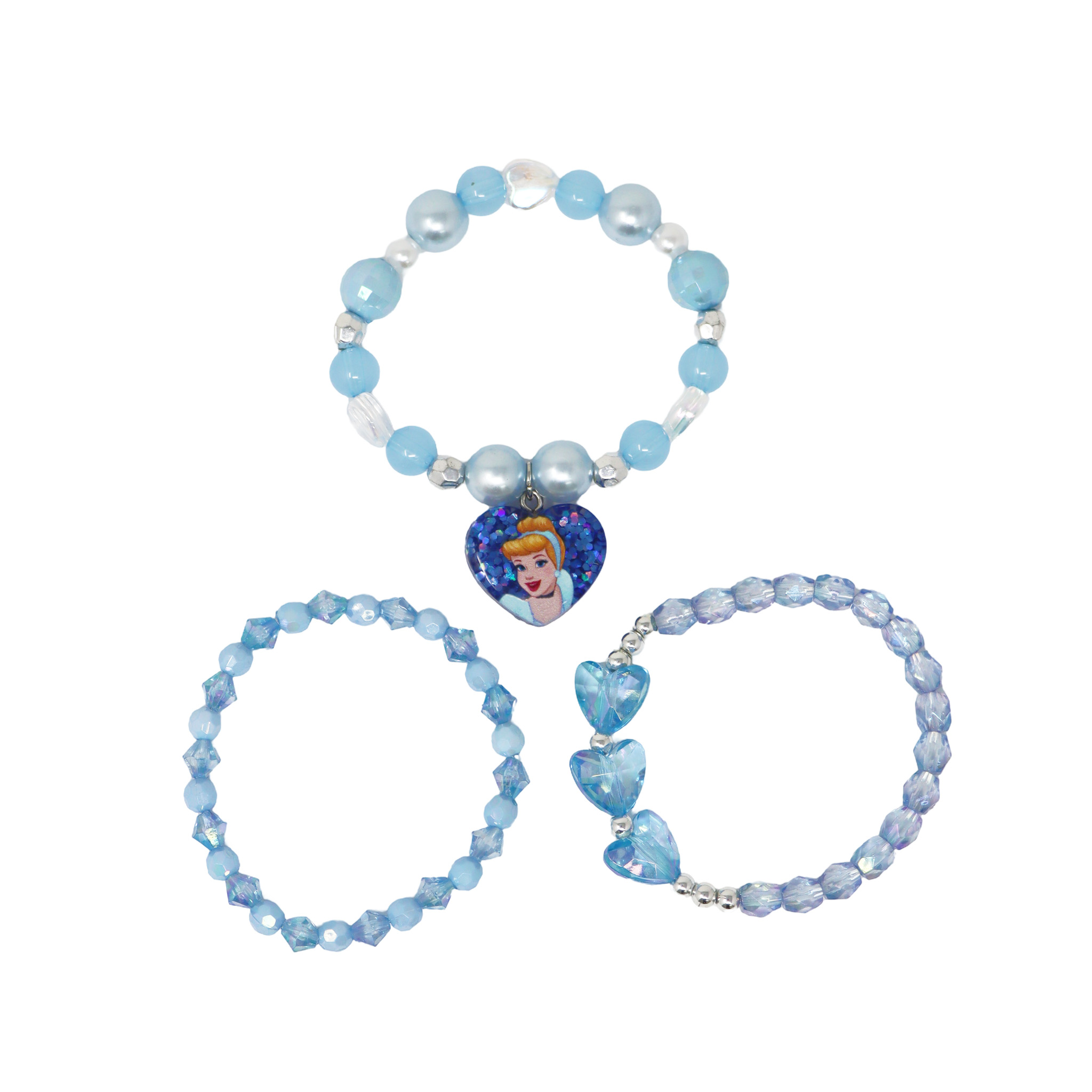 Disney Princess Cinderella Bracelet Set