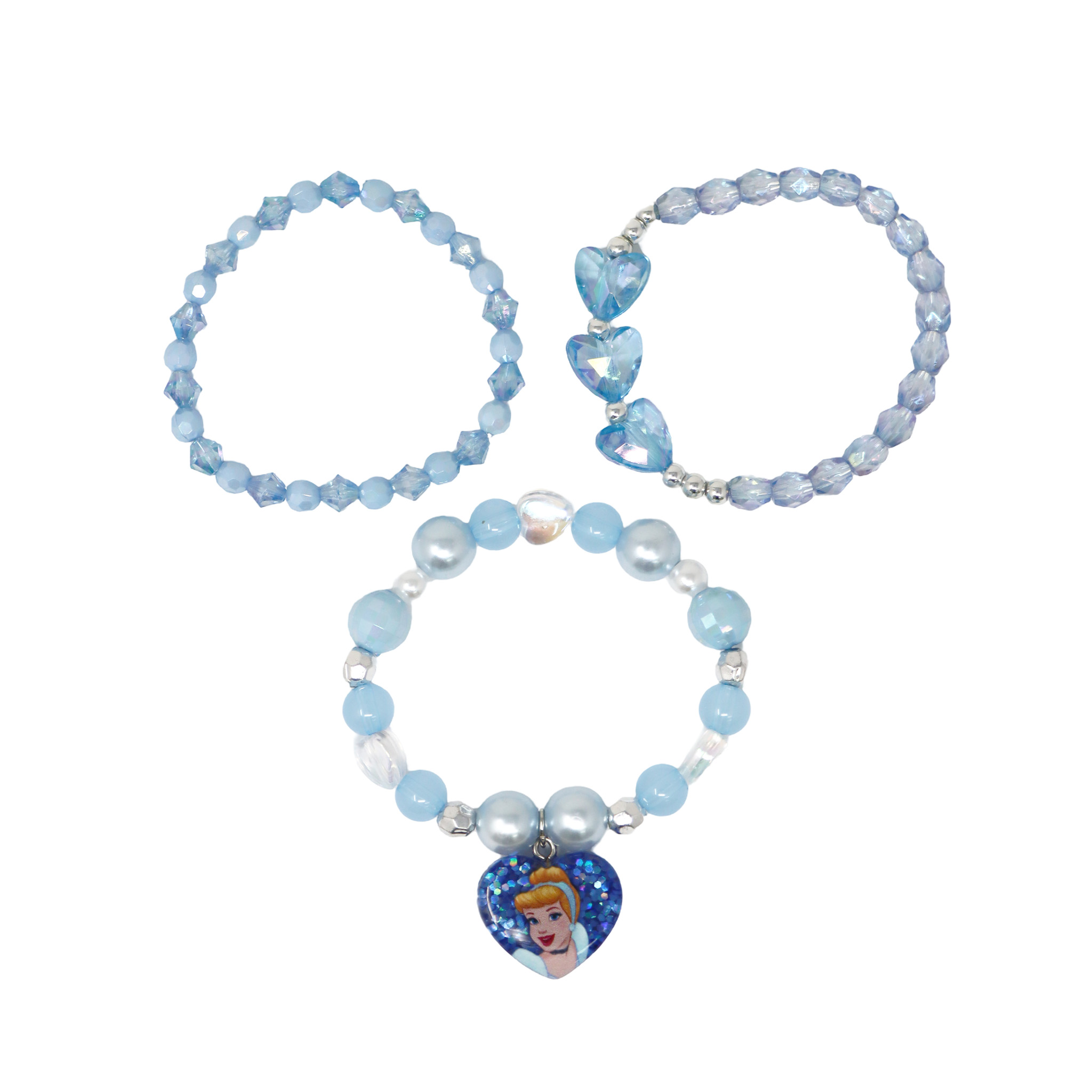 Disney Princess Cinderella Bracelet Set