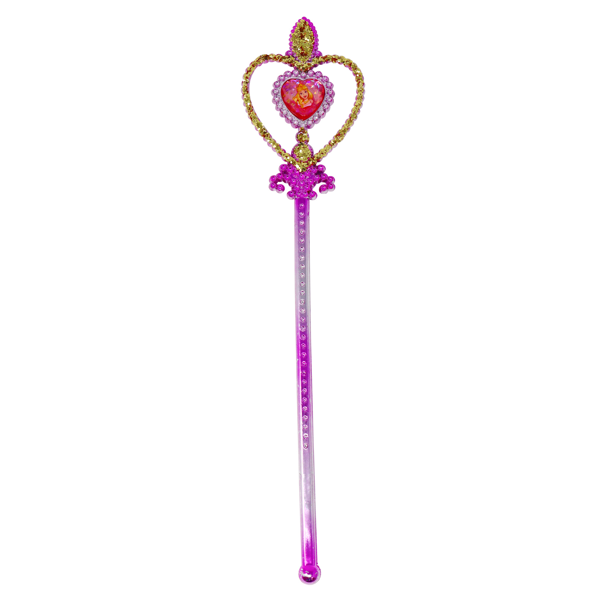 Disney Princess Aurora Heart Gemstone & Glitter Wand
