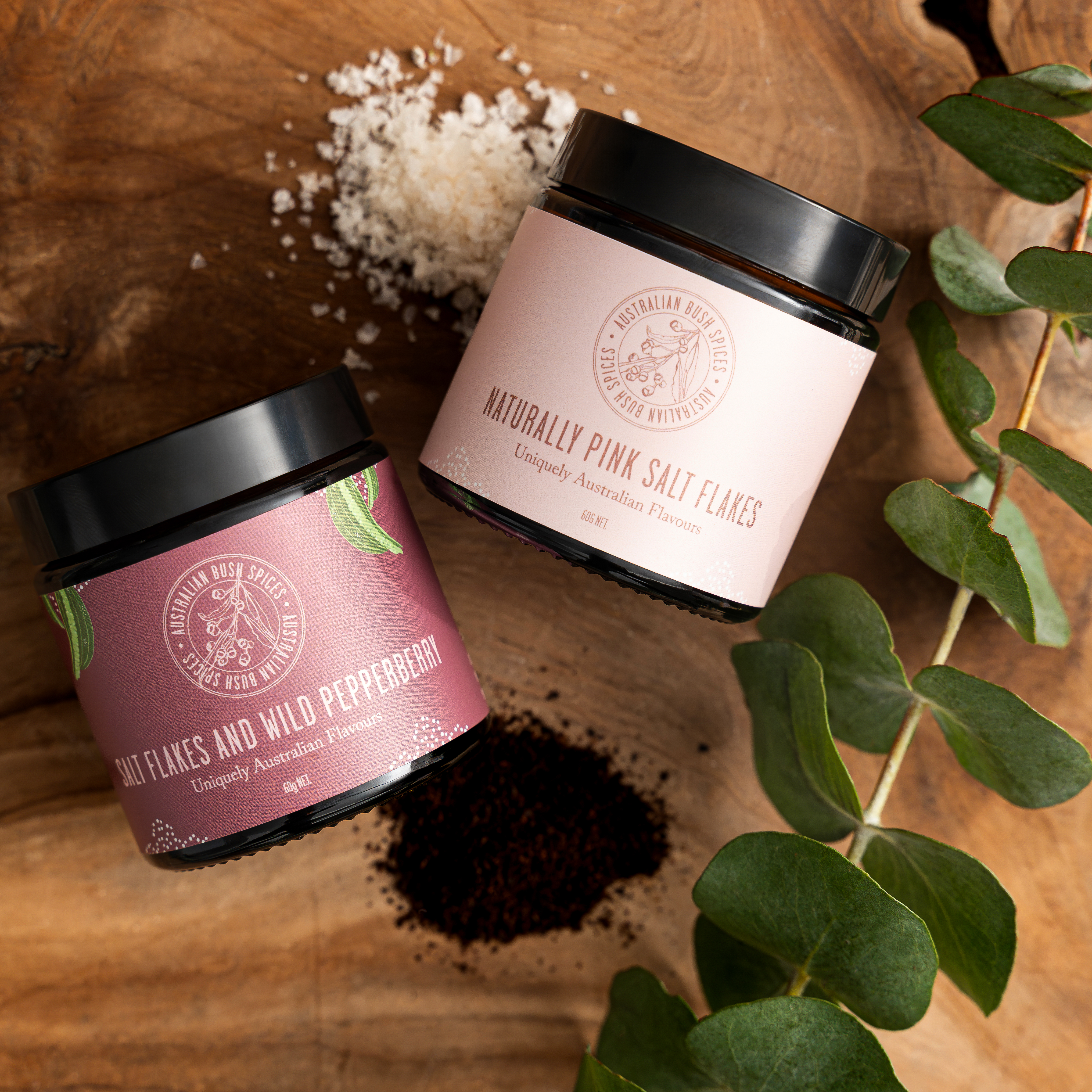 Natural Pink Sea Salt Flakes