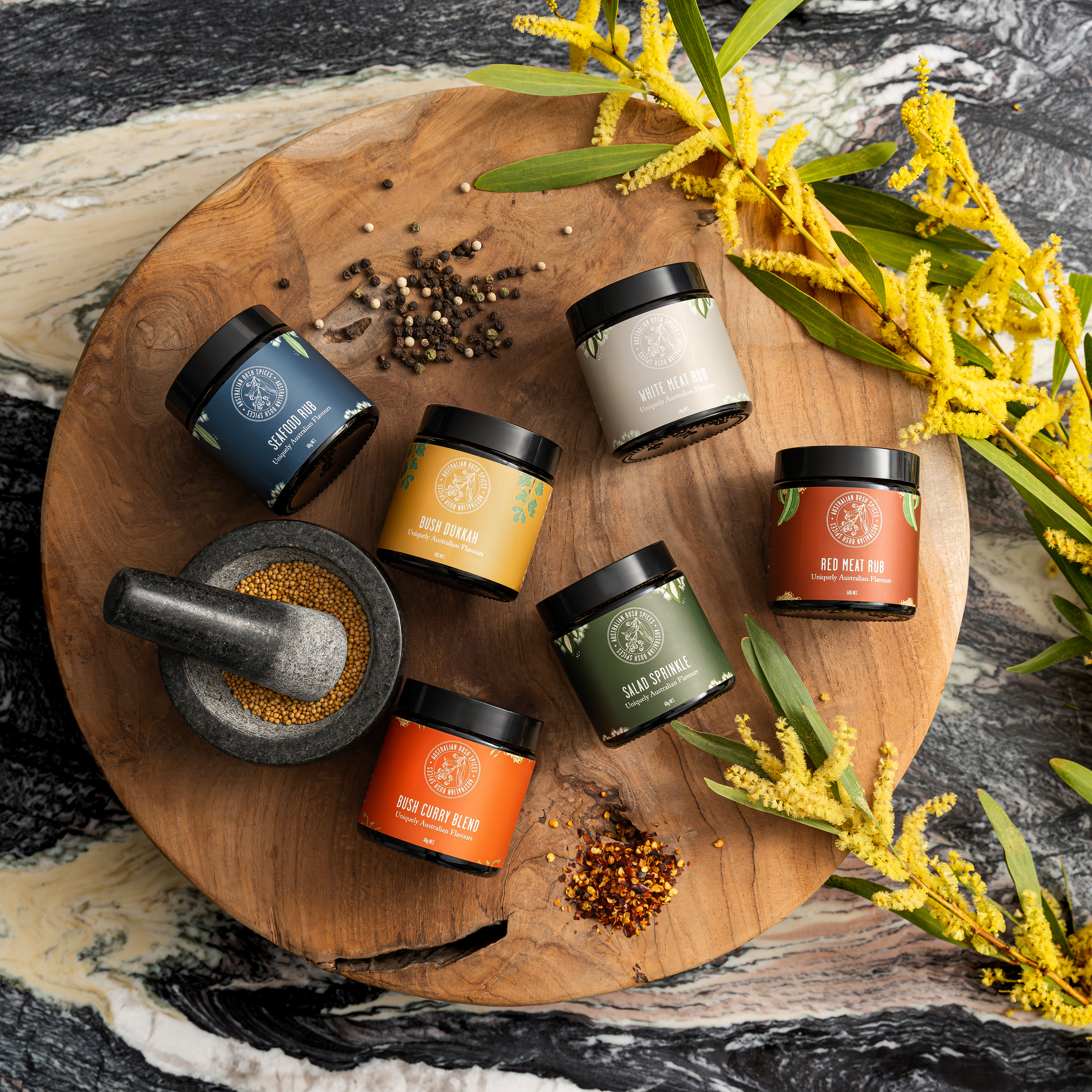 Bush Curry Glass Jar