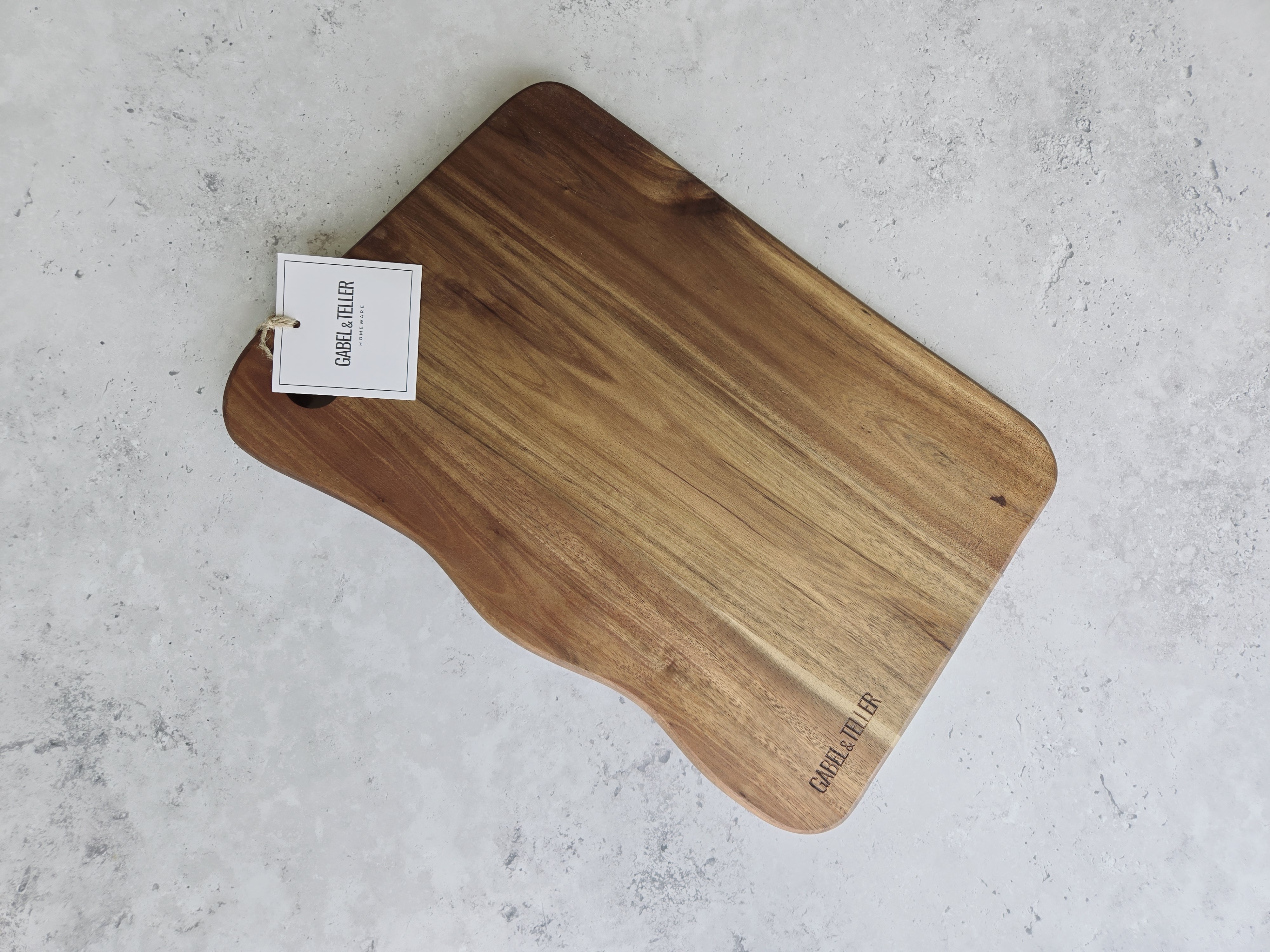 Large Freeform Acacia Serving Board/ Cutting Board