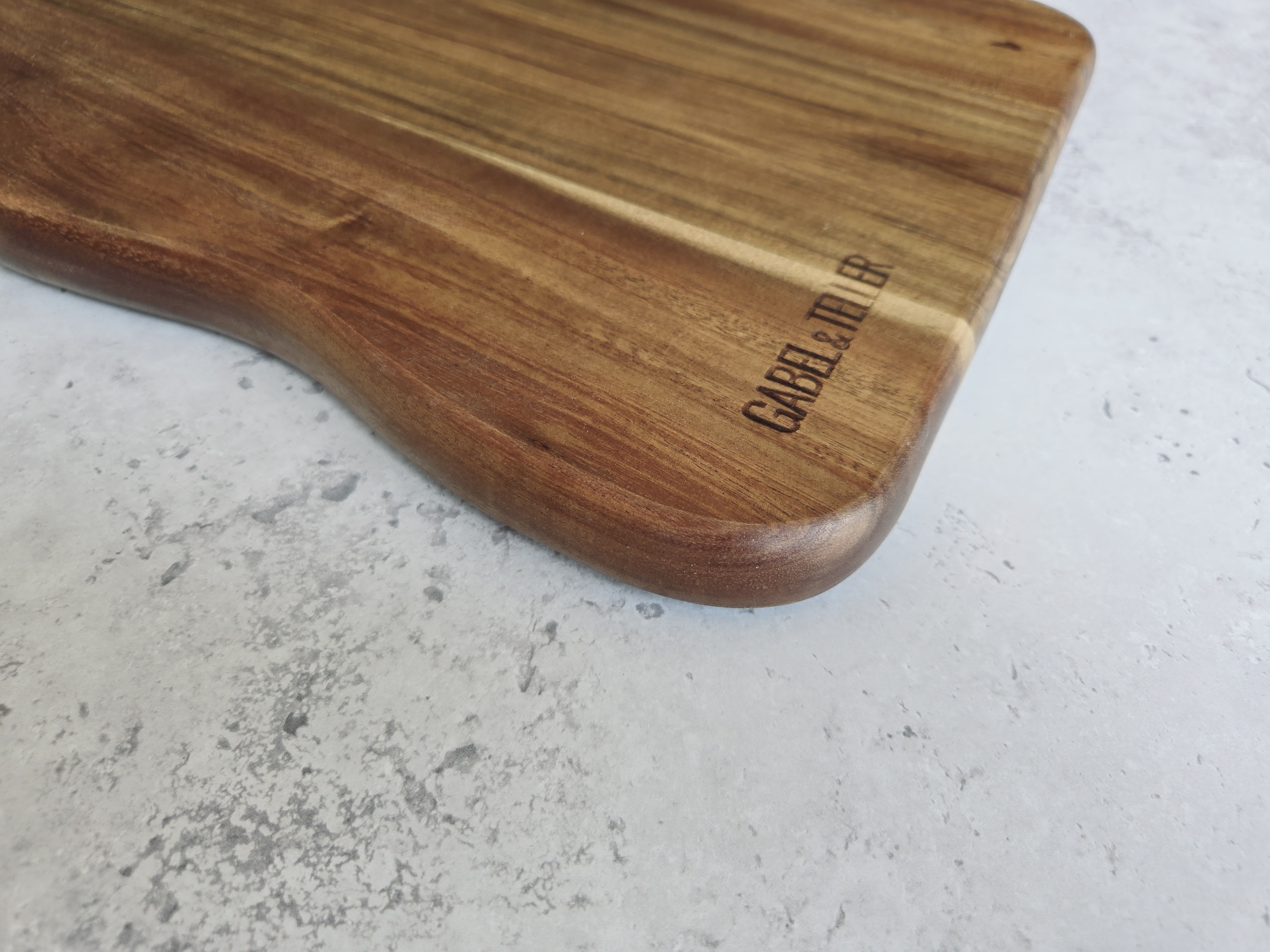 Large Freeform Acacia Serving Board/ Cutting Board