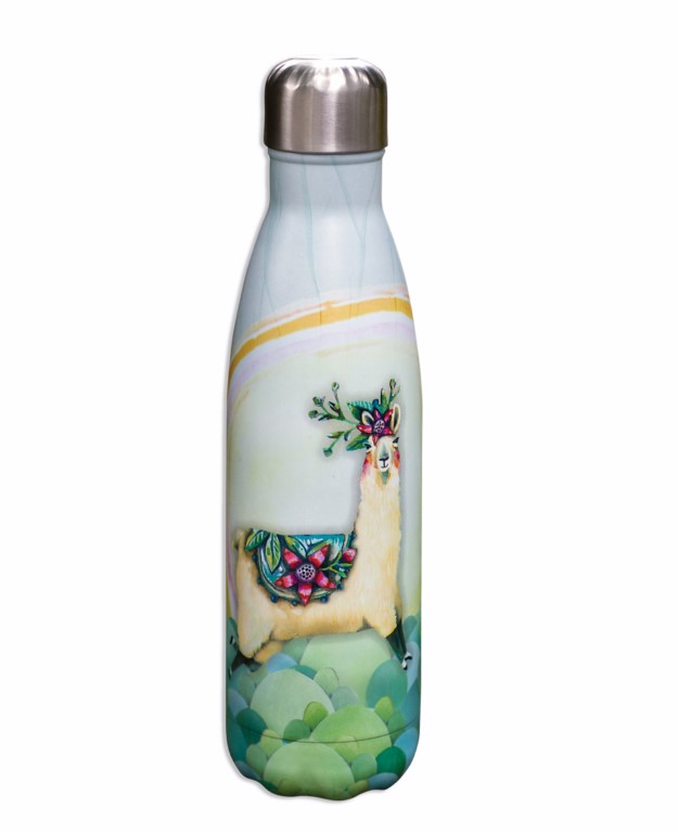 Set of 3 -LLAMA Love water bottle