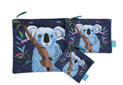 Set of 6 Koala Small Pouch-Purse