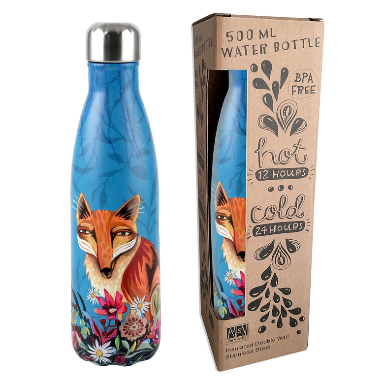 Set of 3 - FOX water bottle