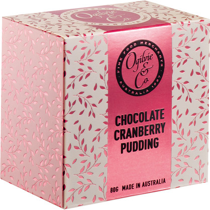 Chocolate Cranberry Pudding 80g