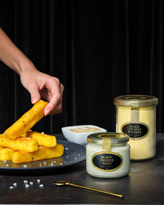 Dipping Bowl Set - Black Truffle Aioli 180g