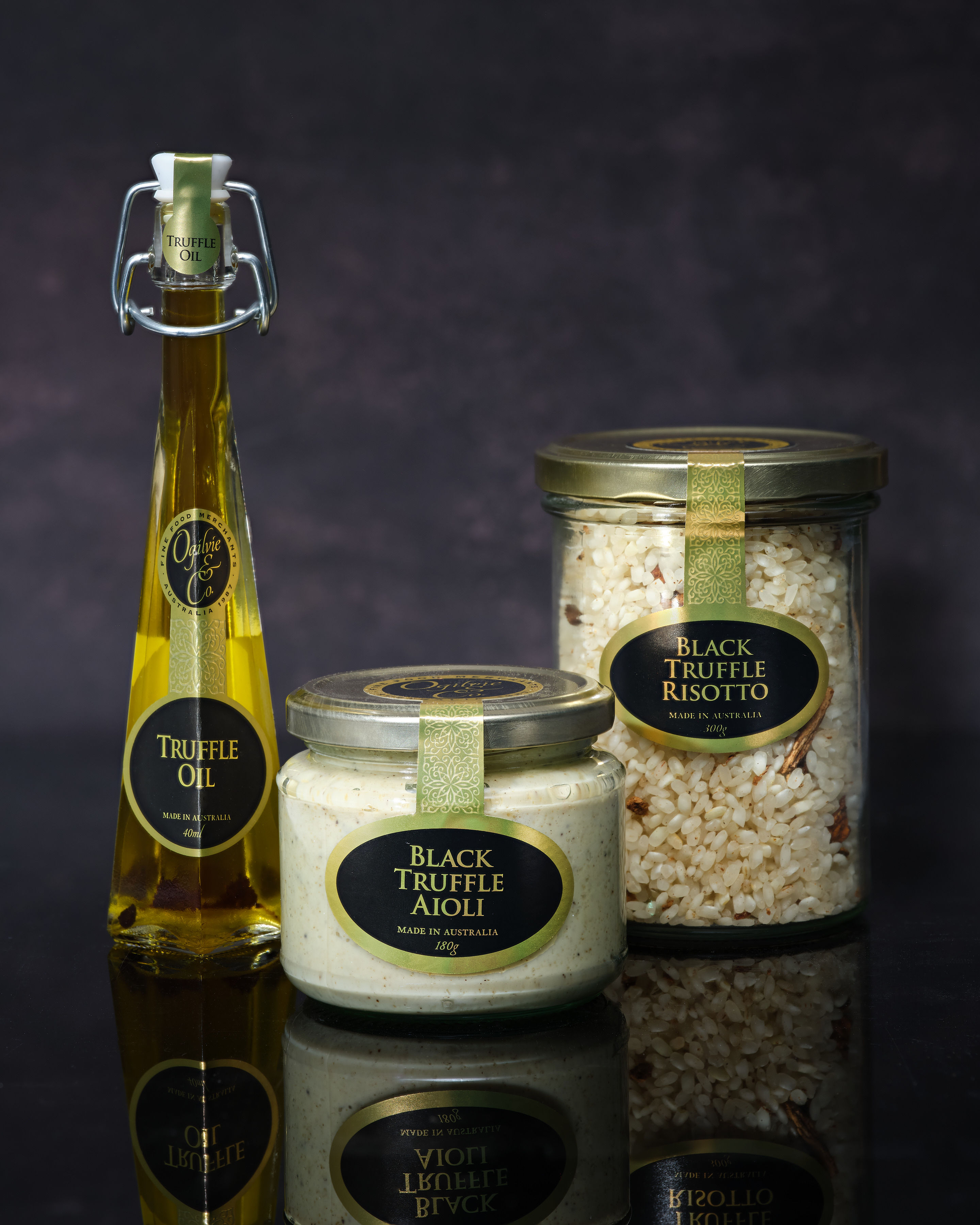 Dipping Bowl Set - Black Truffle Aioli 180g