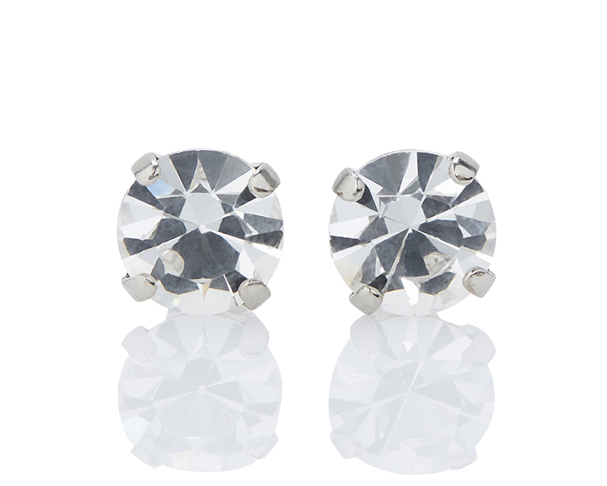 Italian Crystal 8mm Stud