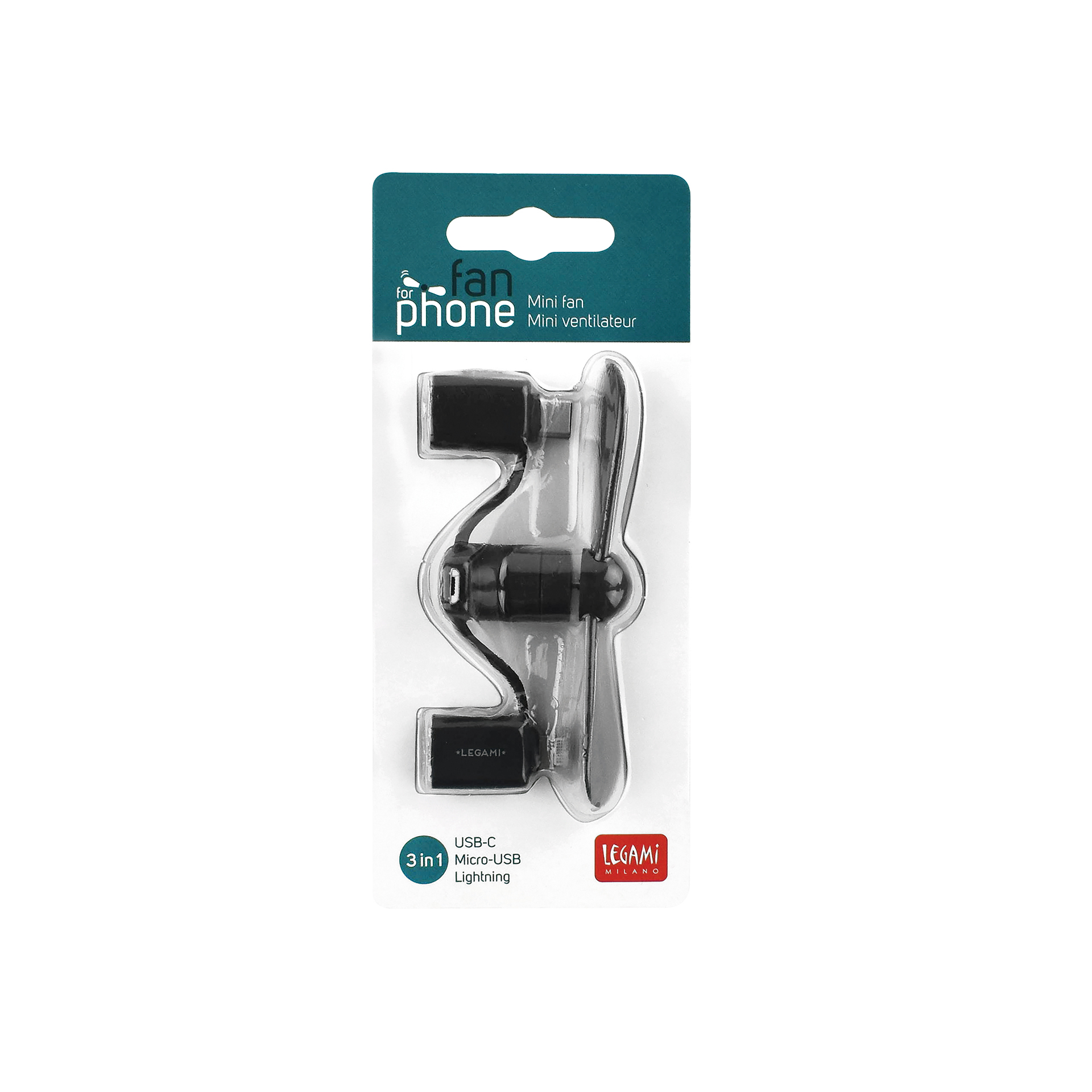 Mini Fan For Phone - Fits iPhone & Android And Tablets - Display Pack of 12 Pieces