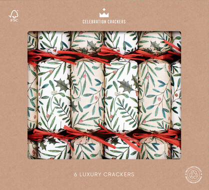 Rustic Foliage 13in Cracker (6pcs)