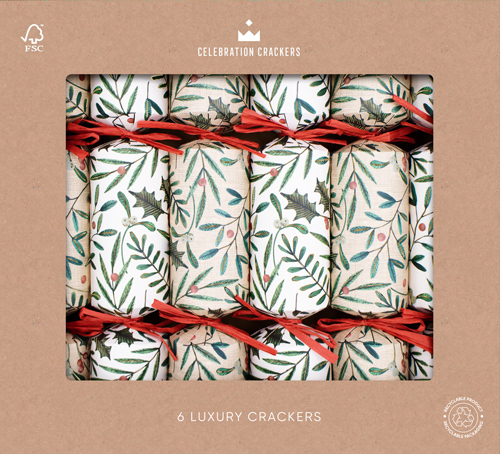 Rustic Foliage 13in Cracker (6pcs)