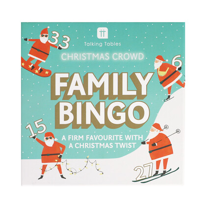 Talking Tables - Fun Guy Santa - Bingo - Display Pack of 6 pcs