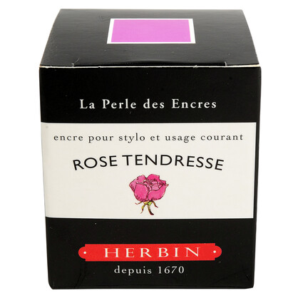 Jacques Herbin - 'D' Writing Ink - 30mL Bottle - Rose Tendresse (Pink Tenderness)