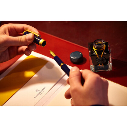 Jacques Herbin Prestige - 1670 Collection - Fountain Pen Ink - 50ml Bottle - meraude de Chivor (Emerald Green)