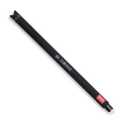 Legami - Erasable Gel Pen Single - Kitty - Black Ink
