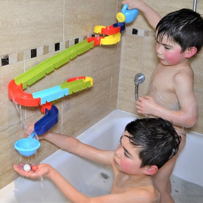 BATH TIME MARBLE RUN