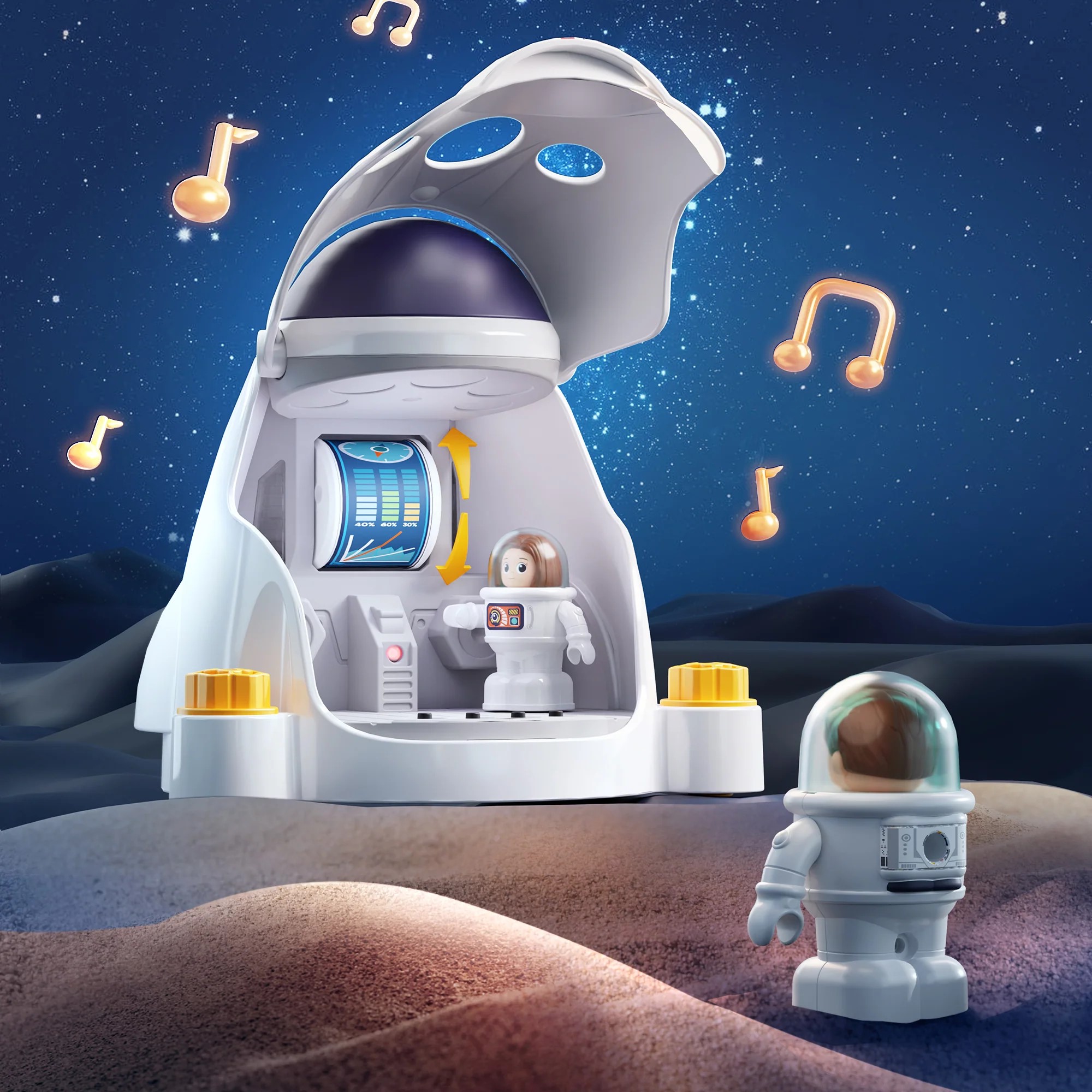SPACE ADVENTURE ROCKET SET