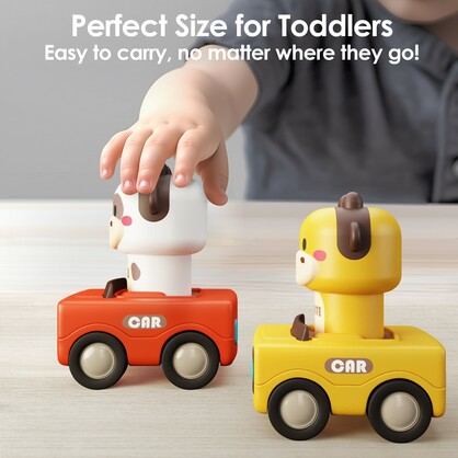 PRESS & GO RACING CAR - DISPLAY OF 12